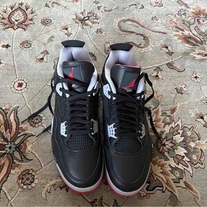 Air Jordan 4 retro bred reimagined